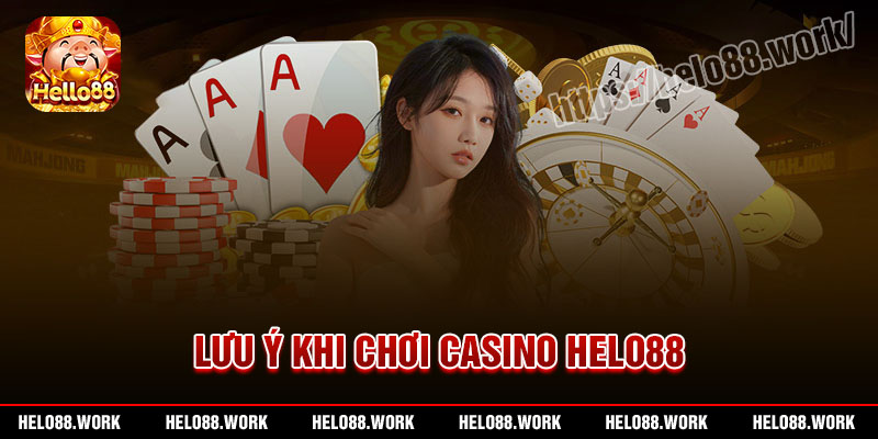 Mẹo chinh phục sảnh cược Casino Helo88 thắng lớn