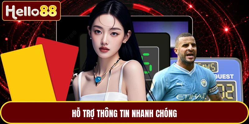 Hỗ trợ thông tin nhanh chóng