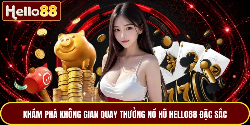 Khám phá không gian quay thưởng nổ hũ HELLO88 đặc sắc